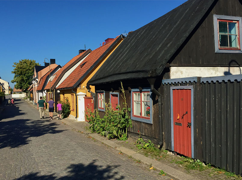 Street scene, Visby