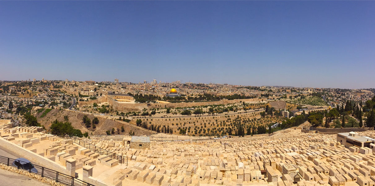 View from Mount of Olives