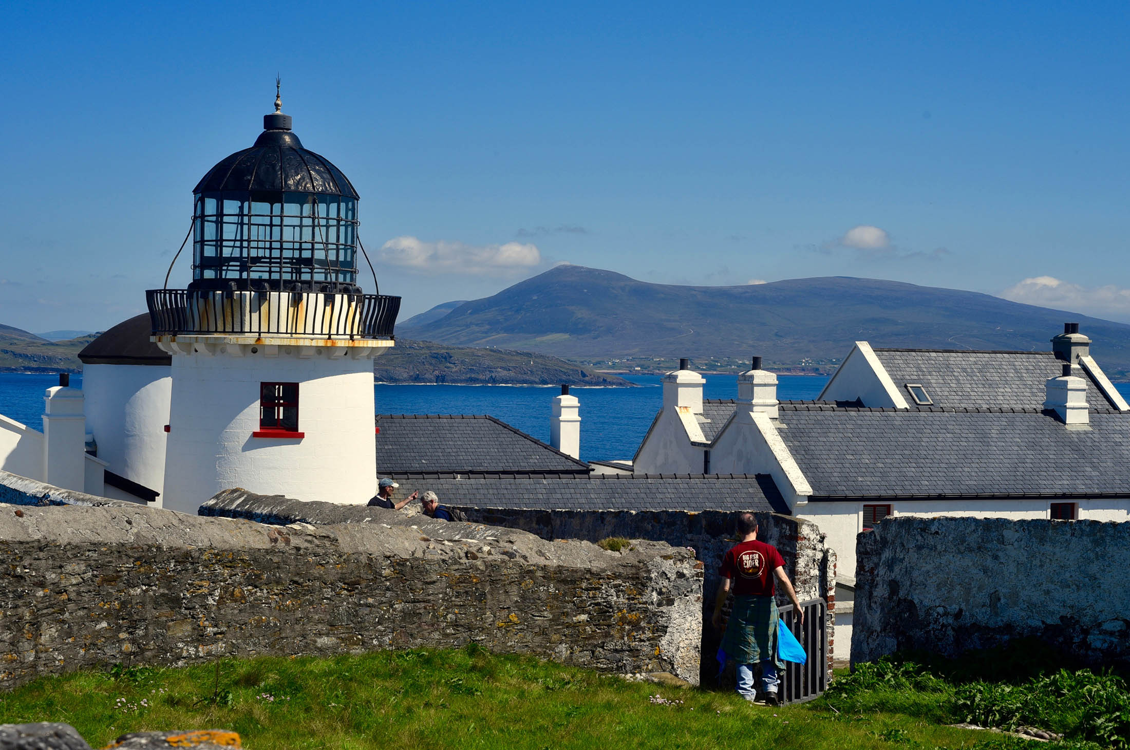 Clare island lighthouse, Ireland