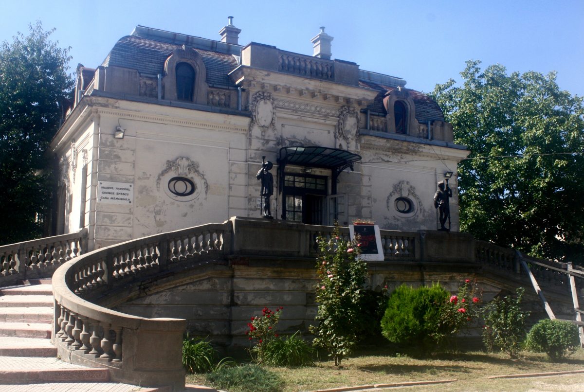 The George Enescu Museum, formerly known as the Cantacuzino Palace. This was never really the composer's home but he stayed here after 1939 whenever he was in Bucharest.