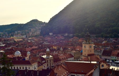  Braşov's medieval centre in the shadow of Mount Tampa. Photo: Albert Ehrnrooth