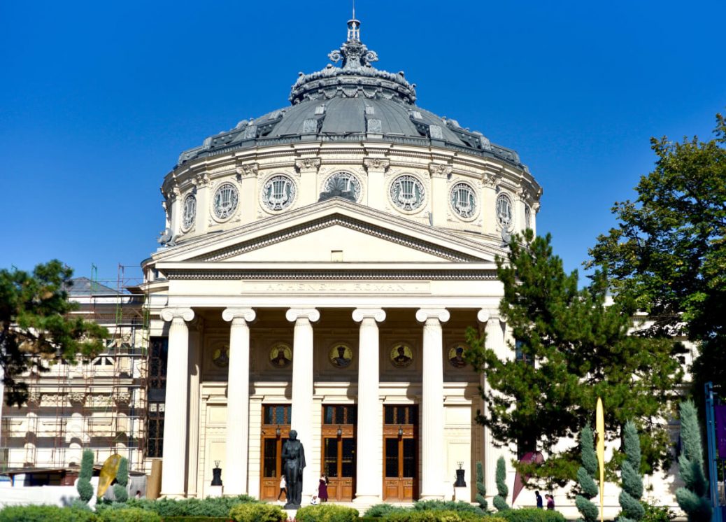 Ateneul Roman or the Romanian Athenaeum, a gem of a concert hall. photo: Albert Ehrnrooth