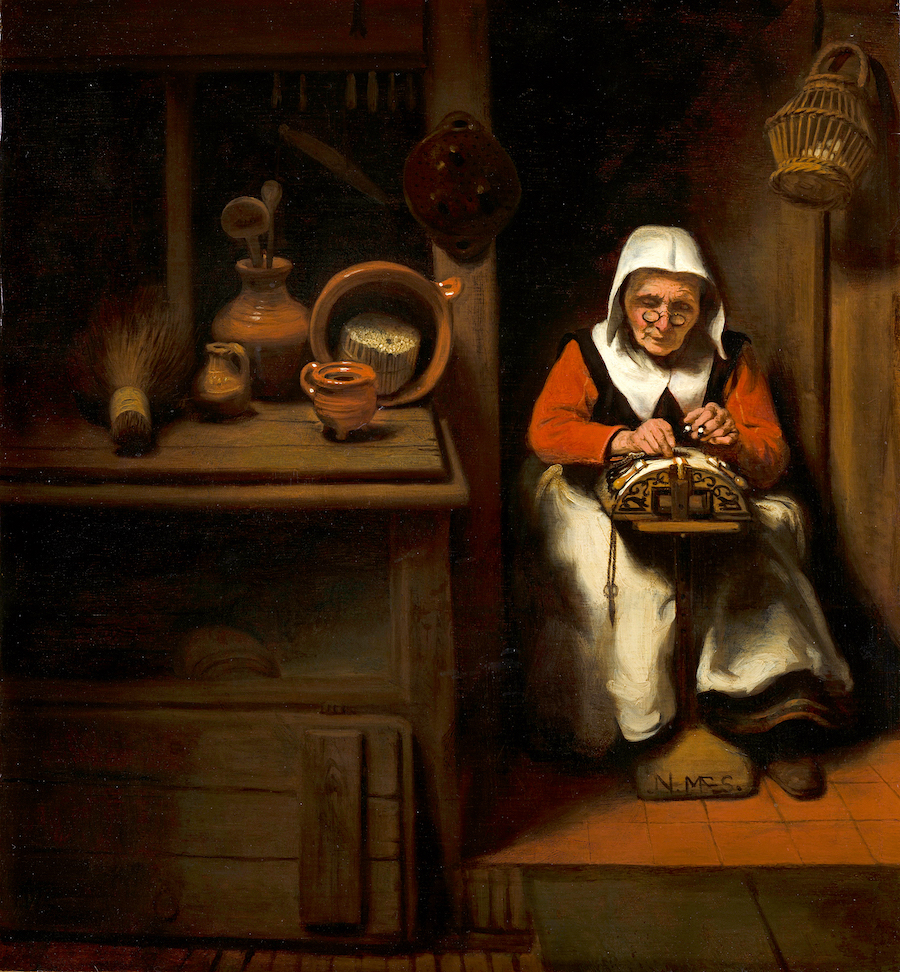 Nicolaes Maes, The Old Lacemaker, about 1656 © Mauritshuis, The Hague / Photo: Margareta Svensson