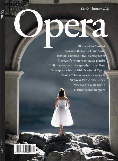 Opera Magazine Review of Anne Sofie von Otter in Saariaho’s ‘La Passion de Simone’ in Stockholm