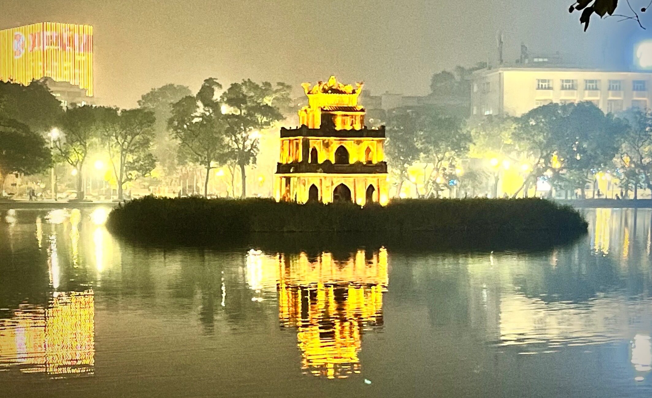 Turtle Tower, one of Vietnam's most iconic buildings