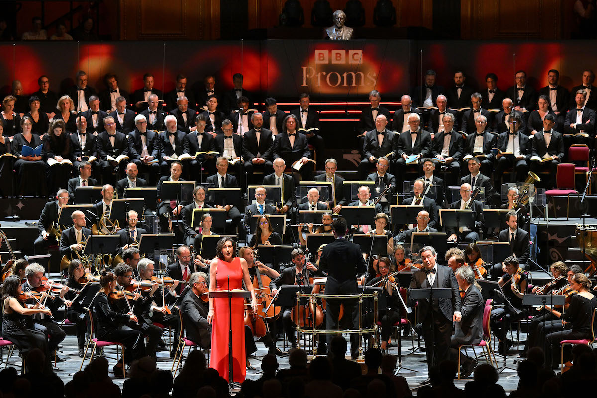 Berlioz's The Damnation of Faust - Jakob Lehmann and the period musicians of Les Siècles in a concert performance with tenor John Osborn and soprano Véronique Gens. BBC Proms Royal Albert Hall on Sunday 30 Aug. 2026Photo by Mark Allan