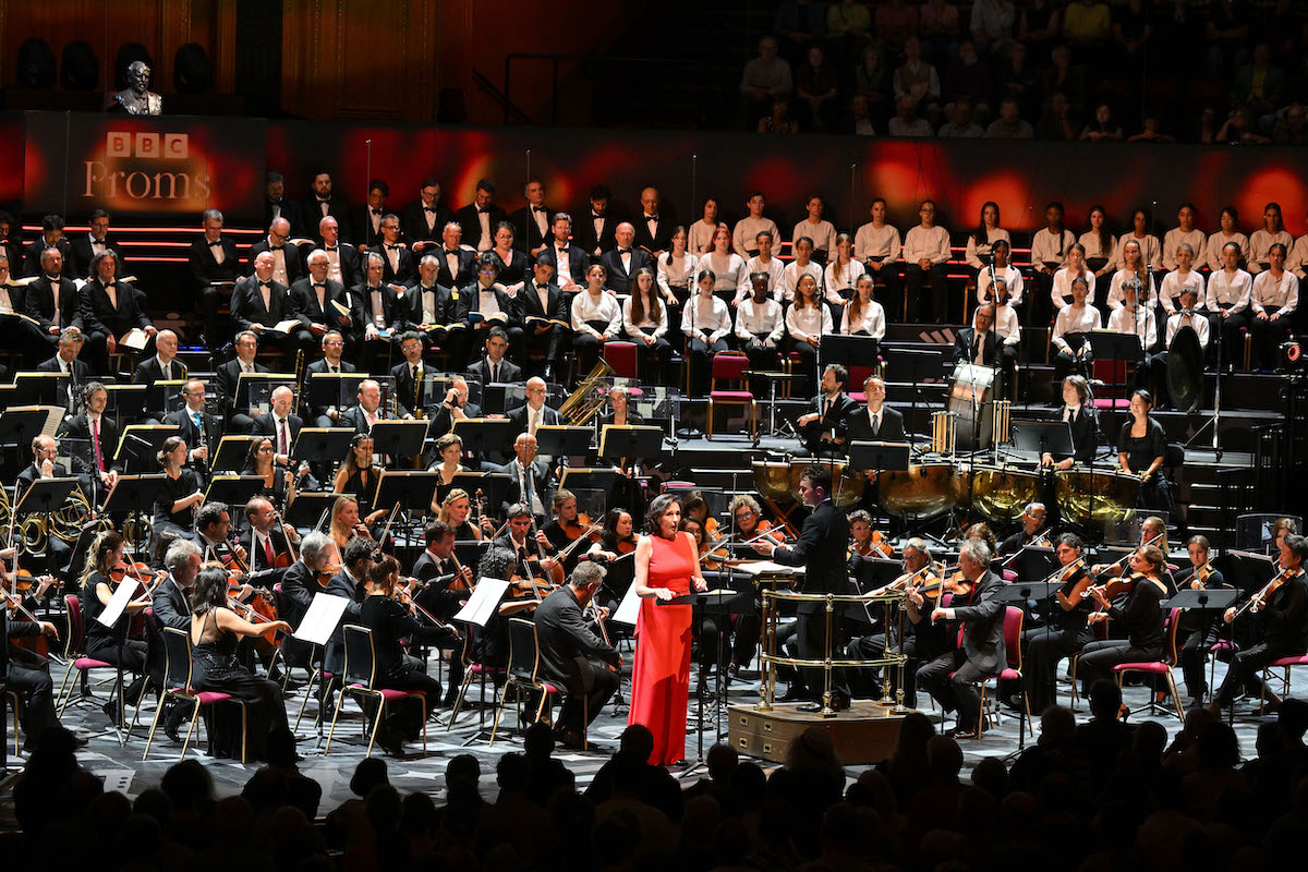 Berlioz's The Damnation of Faust - Jakob Lehmann and the period musicians of Les Siècles in a concert performance with an international cast of soloists, including American tenor John Osborn in the title-role, Gerald Finley and Véronique Gens. Royal Albert Hall on Sunday 30 Aug. 2026 Photo by Mark Allan